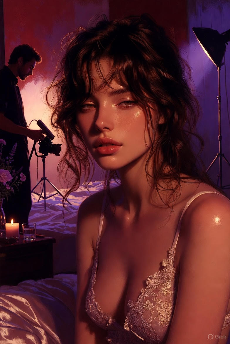 Holly's Ice Breaking Photoshoot Session